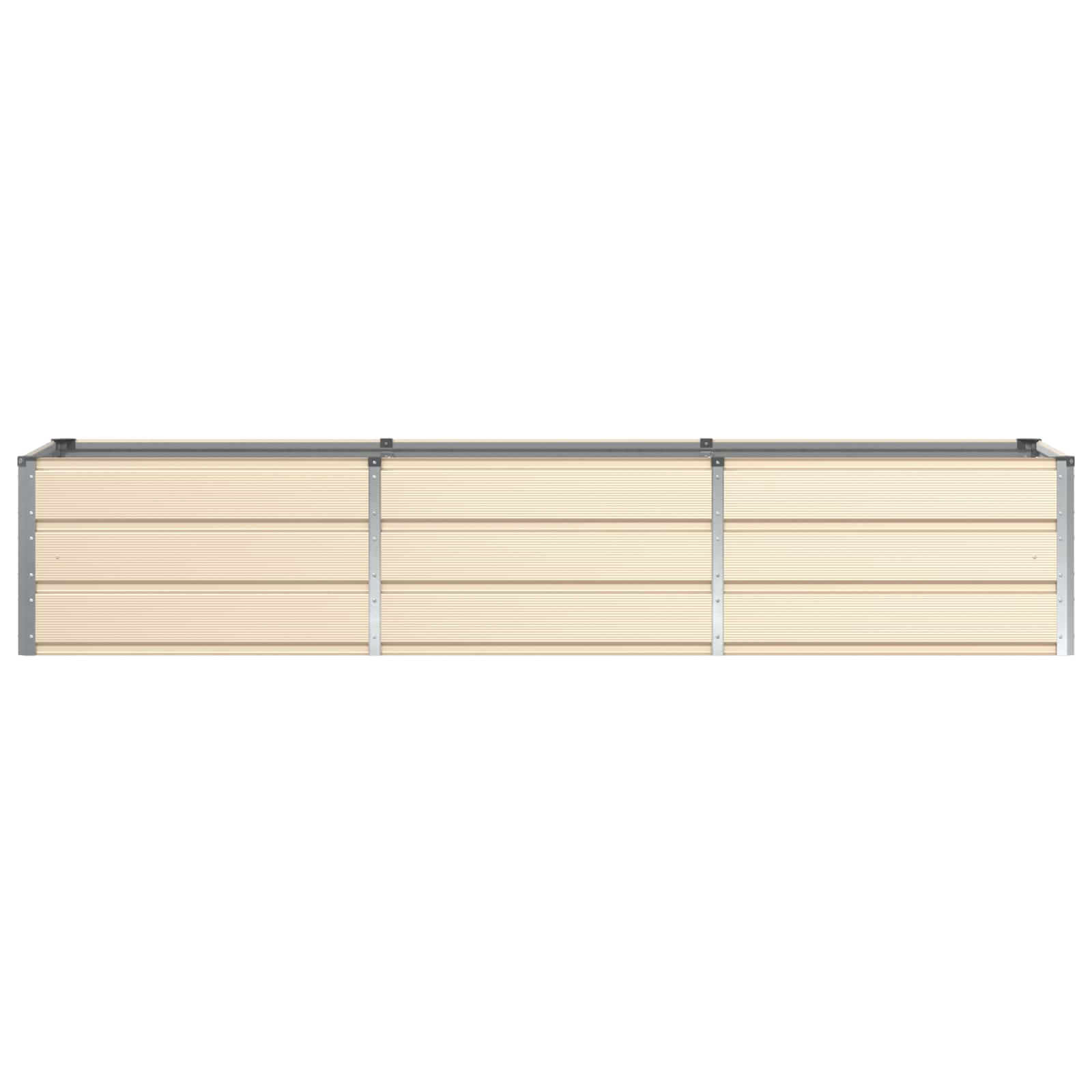 Plantenbak Ivoor 240 x 80 x 45 cm Staal