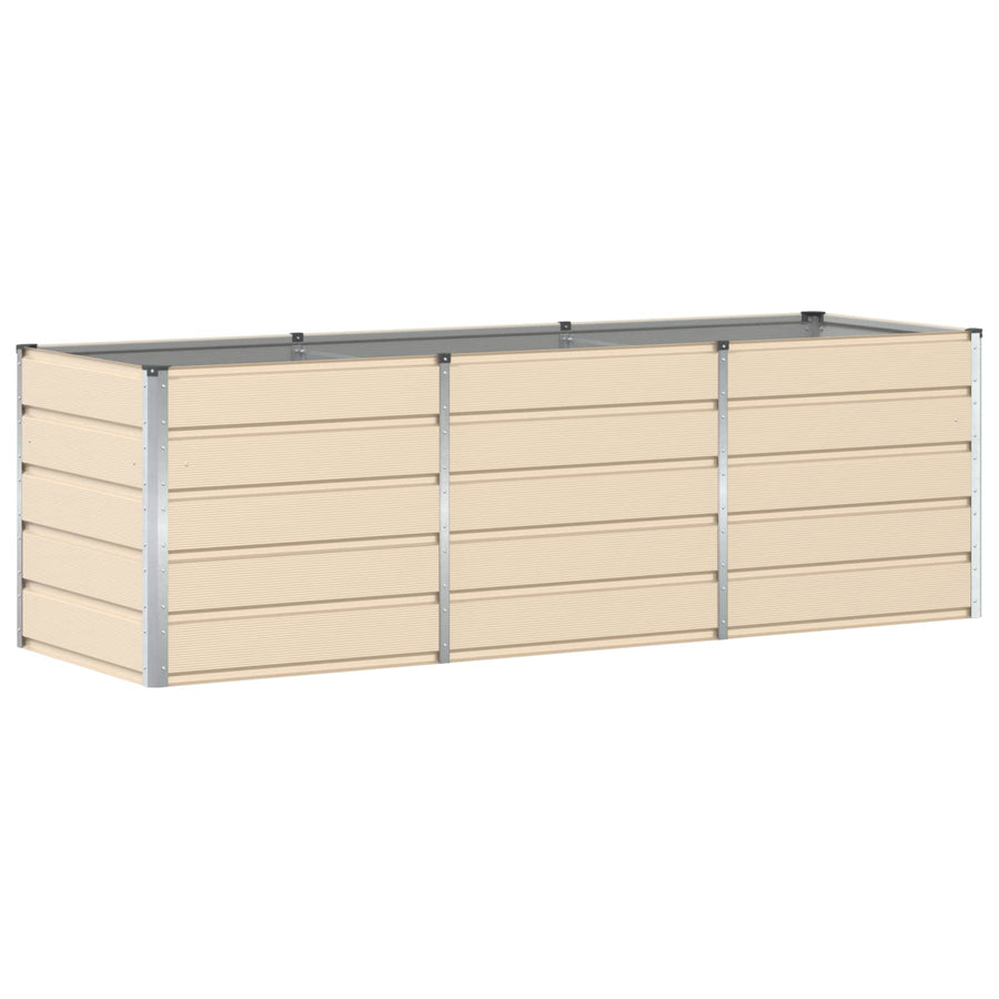 Plantenbak Ivoor 240 x 80 x 75 cm Staal