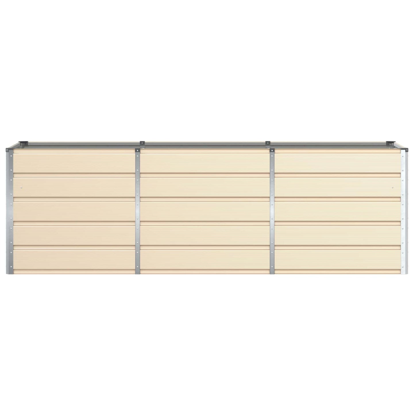 Plantenbak Ivoor 240 x 80 x 75 cm Staal