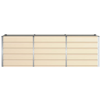 Plantenbak Ivoor 240 x 80 x 75 cm Staal