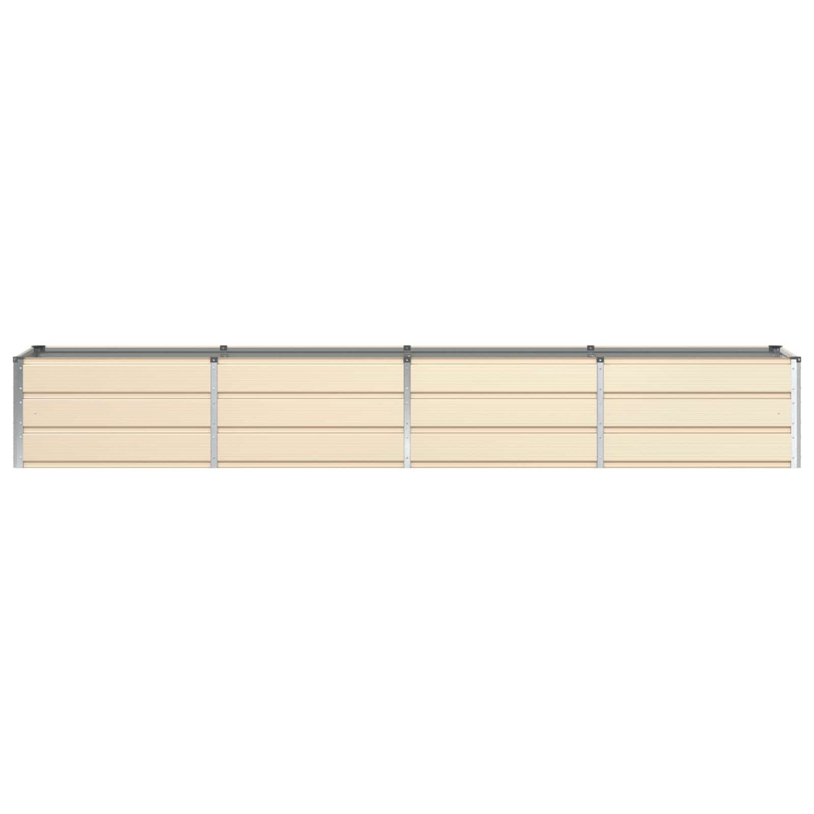 Plantenbak Ivoor 320 x 80 x 45 cm Staal