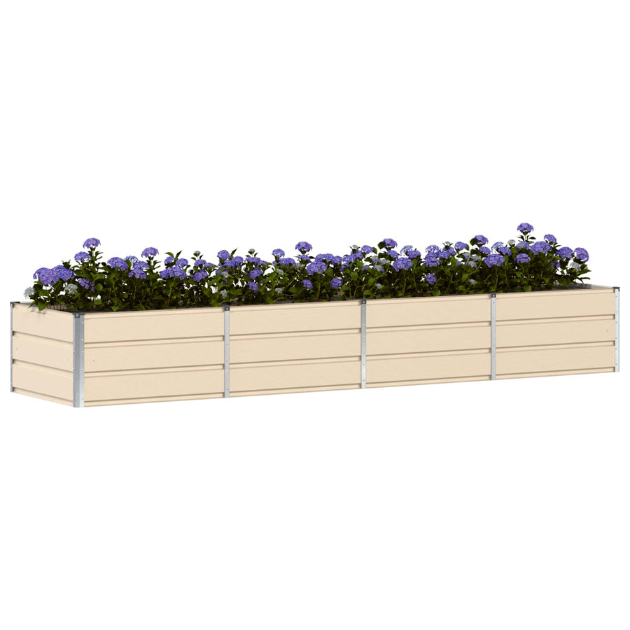 Plantenbak Ivoor 320 x 80 x 45 cm Staal