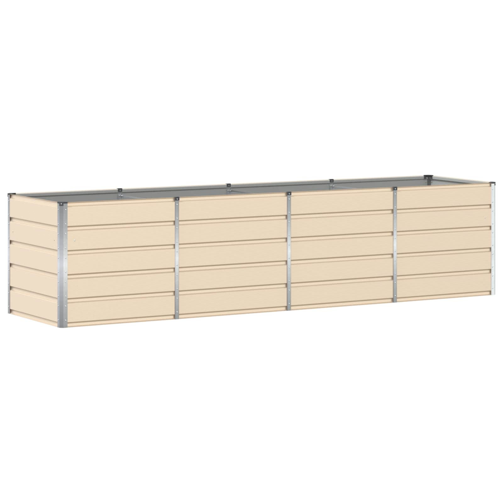 Plantenbak Ivoor 240 x 80 x 75 cm Staal