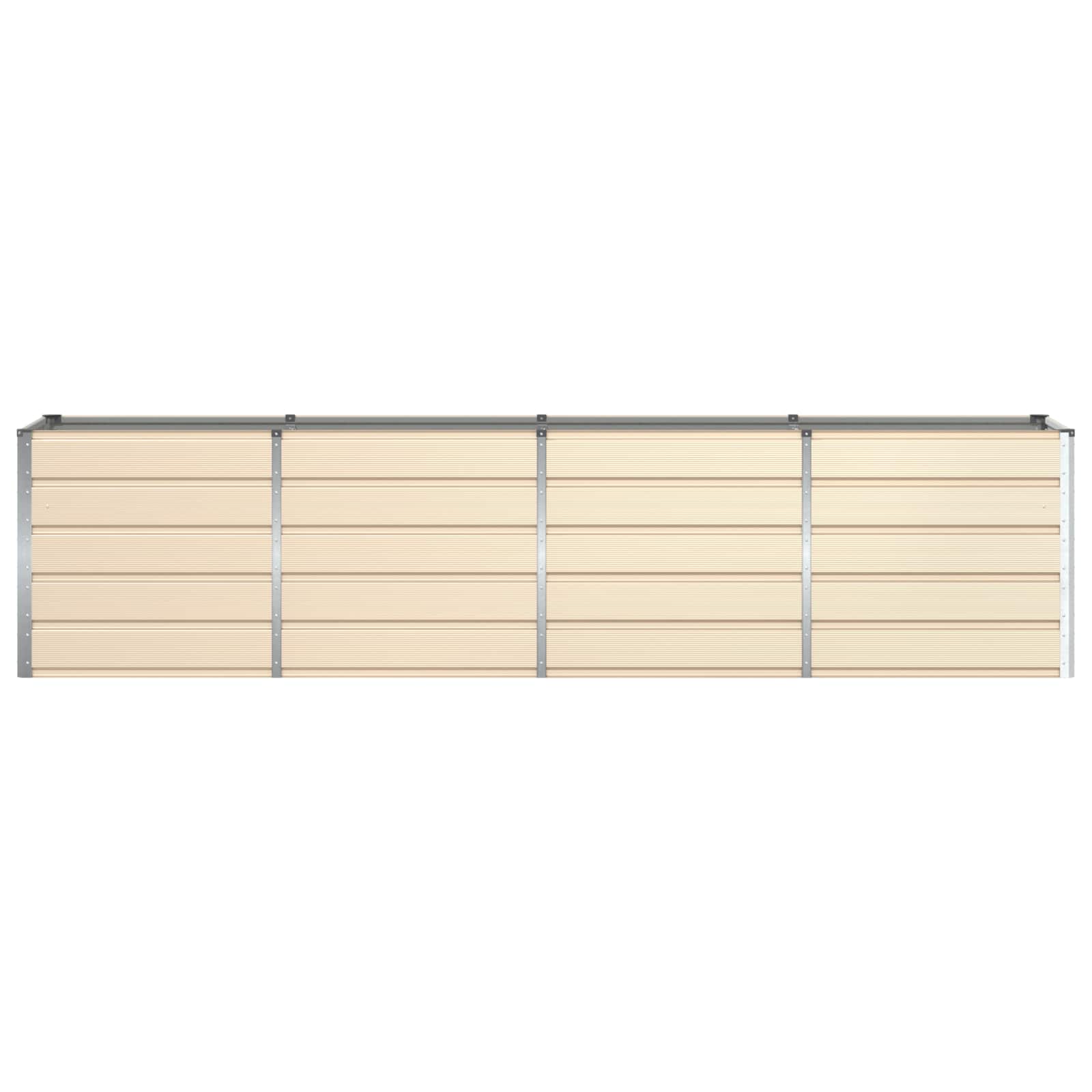 Plantenbak Ivoor 240 x 80 x 75 cm Staal