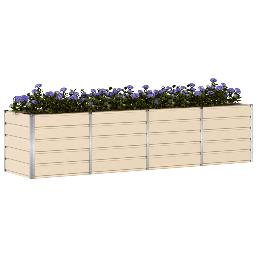 Plantenbak Ivoor 240 x 80 x 75 cm Staal