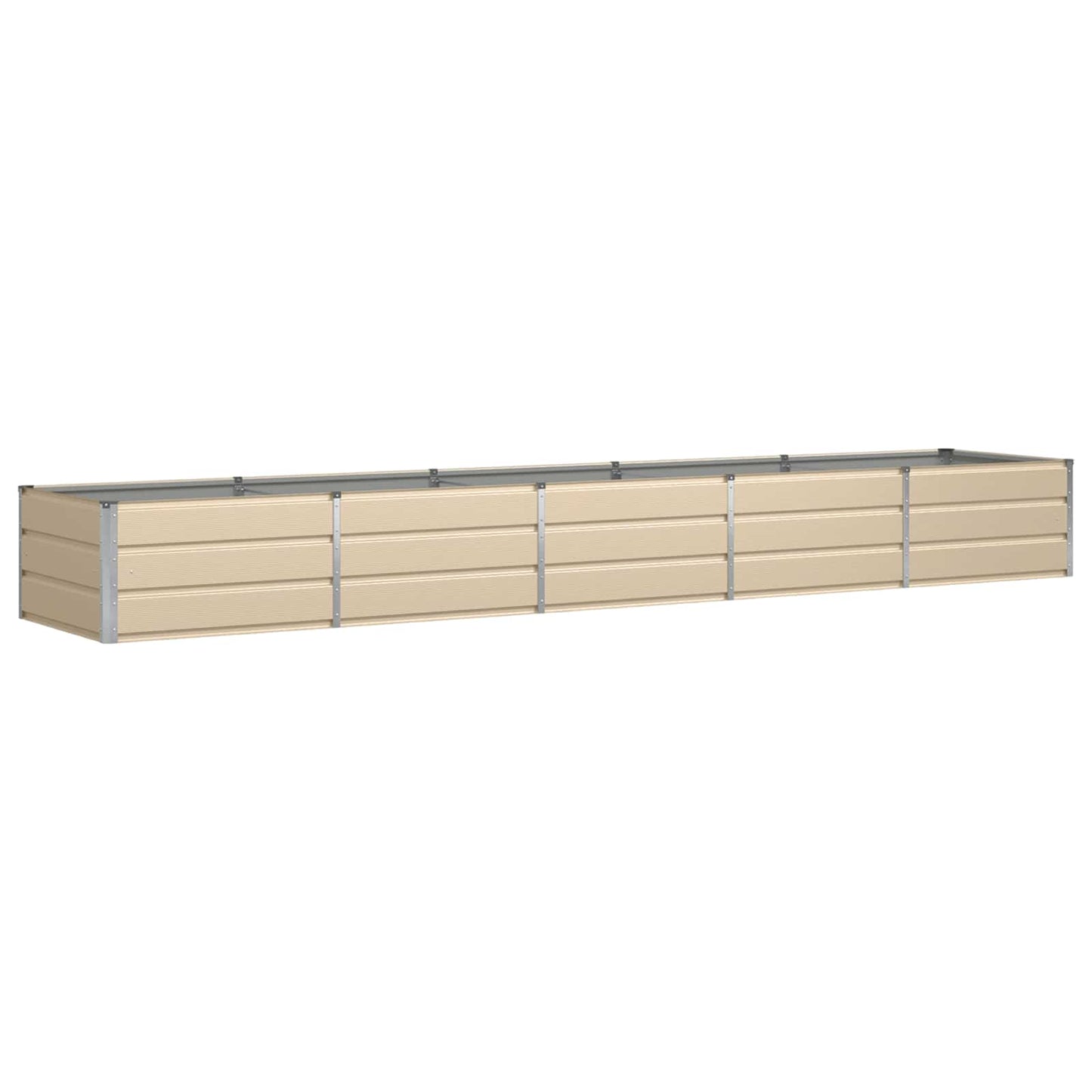 Plantenbak Ivoor 400 x 80 x 45 cm Staal