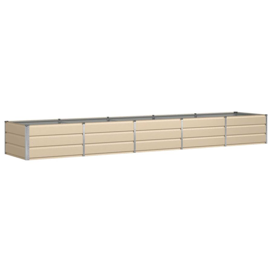 Plantenbak Ivoor 400 x 80 x 45 cm Staal
