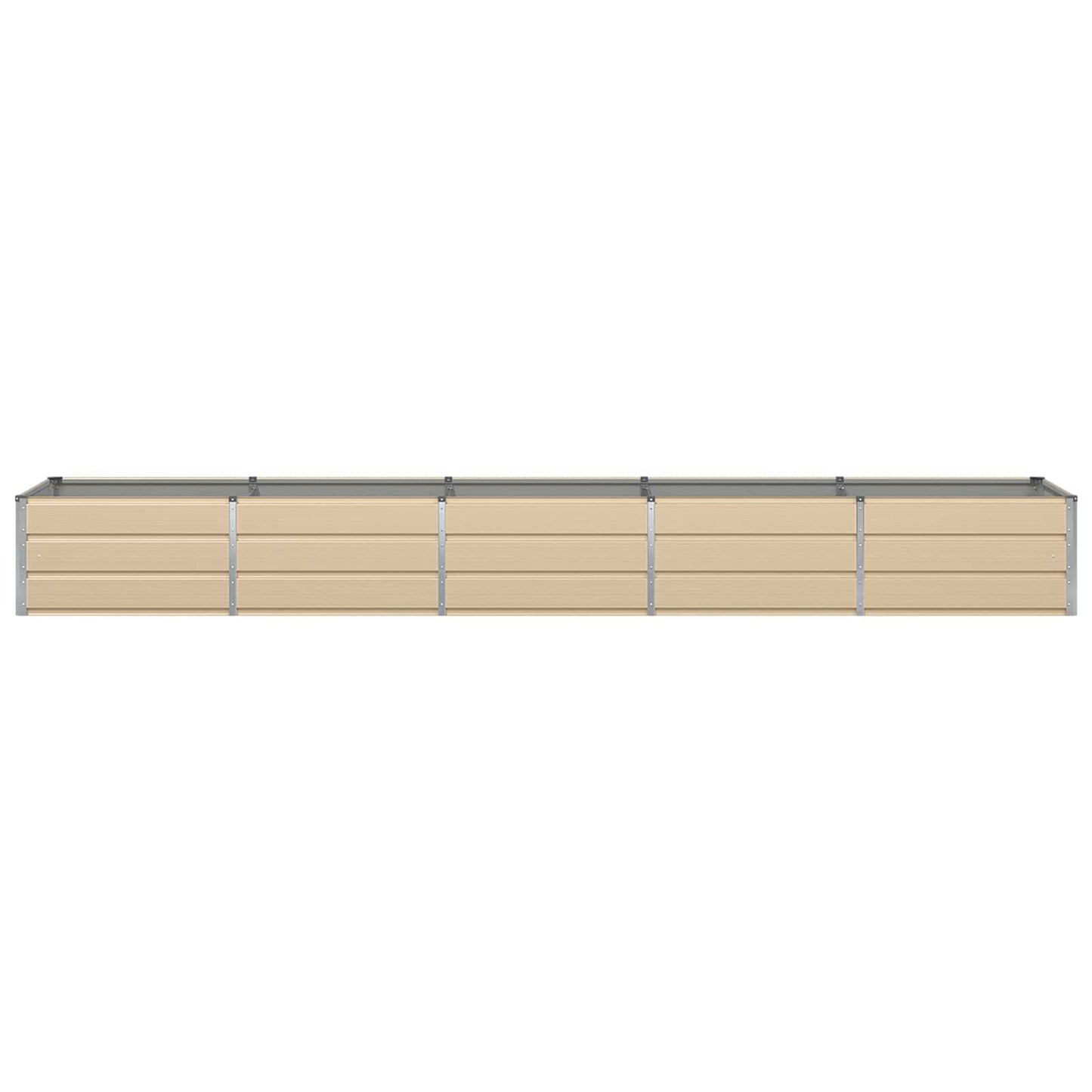 Plantenbak Ivoor 400 x 80 x 45 cm Staal