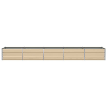 Plantenbak Ivoor 400 x 80 x 45 cm Staal
