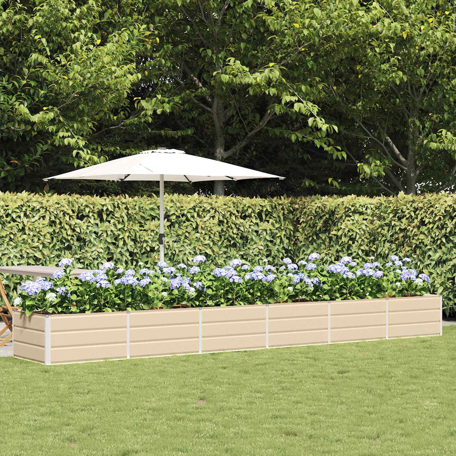 Plantenbak Ivoor 480 x 80 x 45 cm Staal