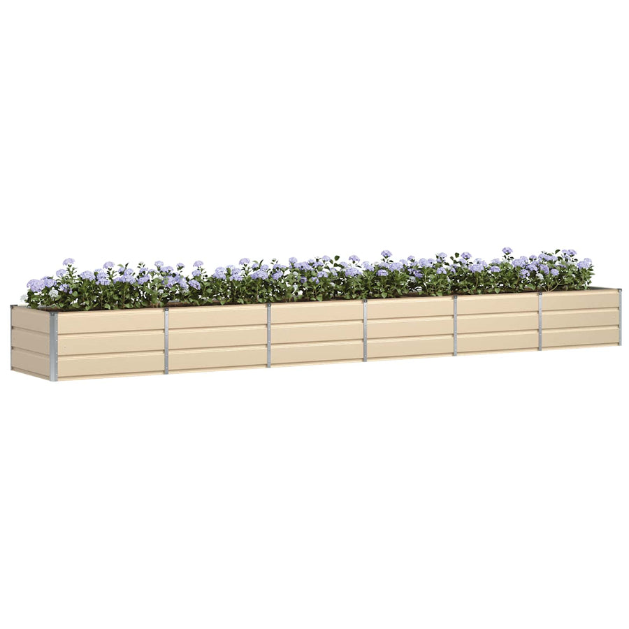 Plantenbak Ivoor 480 x 80 x 45 cm Staal