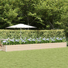 Planter Ivory 600 x 80 x 45 cm Steel