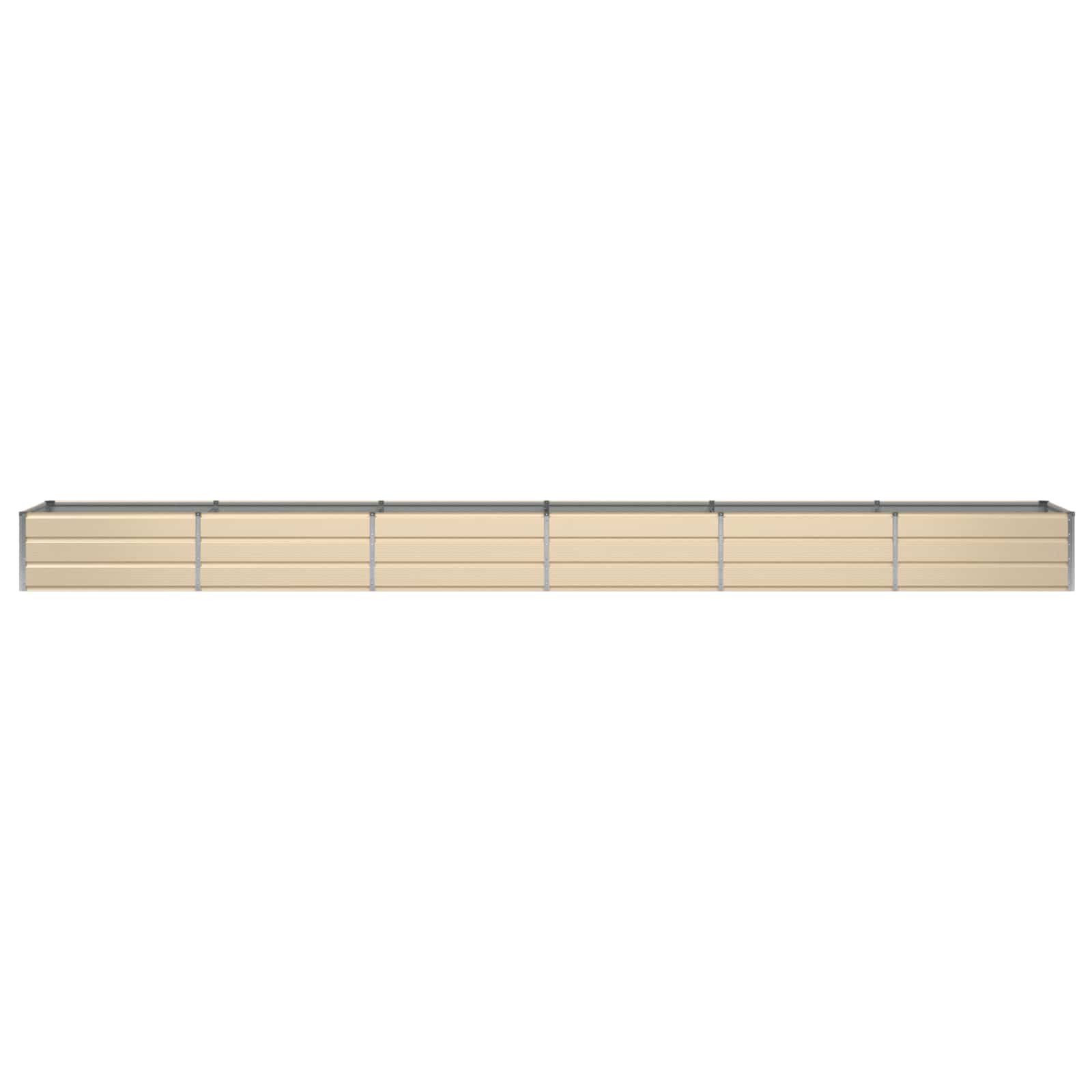 Plantenbak Ivoor 600 x 80 x 45 cm Staal