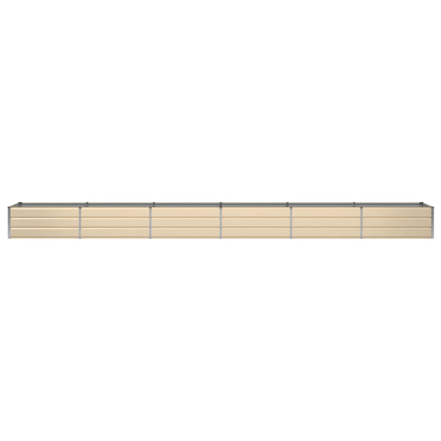 Plantenbak Ivoor 600 x 80 x 45 cm Staal
