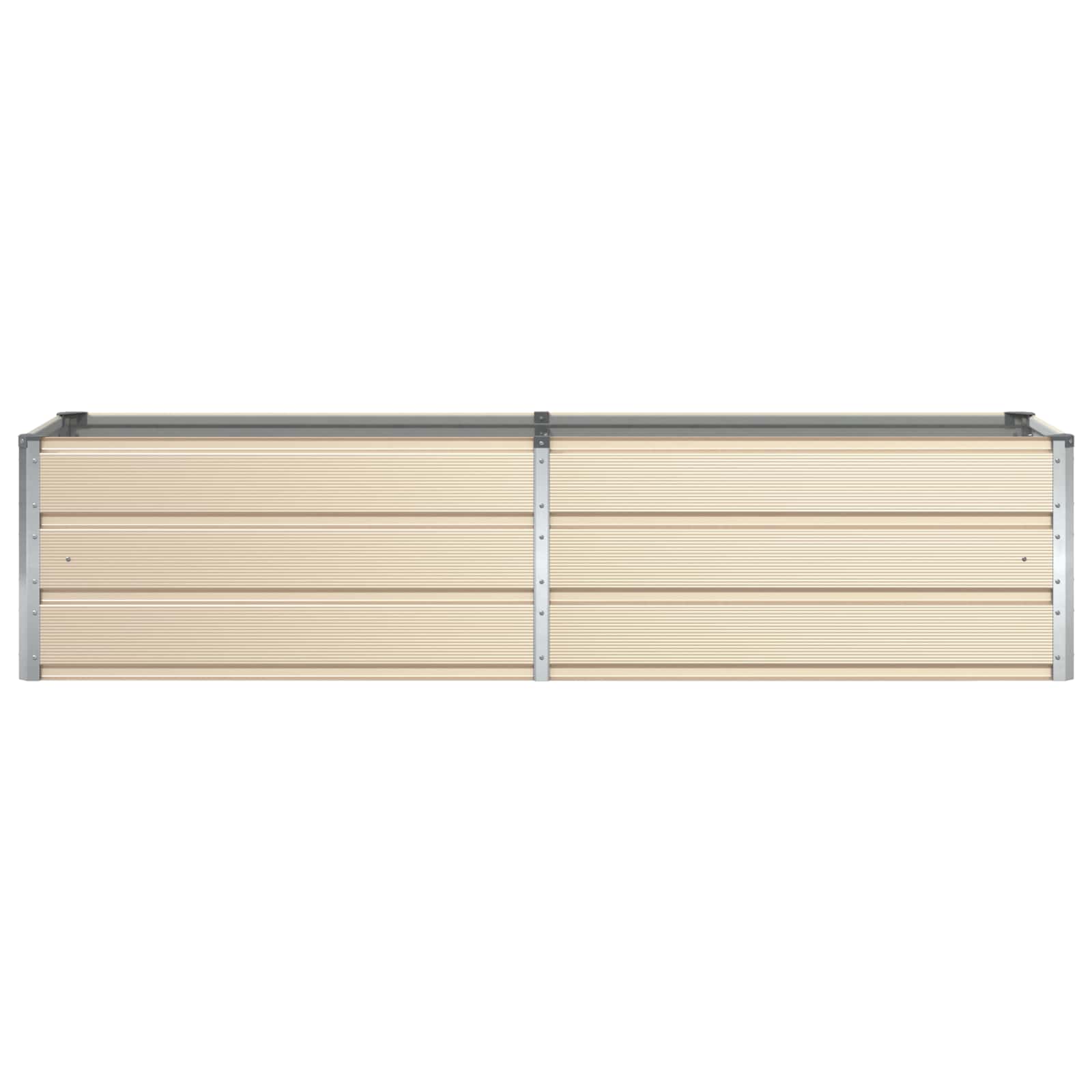 Plantenbak Ivoor 480 x 50 x 45 cm Gegalvaniseerd staal