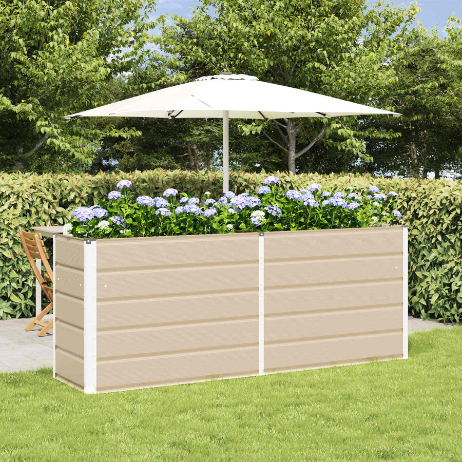 Plantenbak Ivoor 480 x 50 x 45 cm Gegalvaniseerd staal