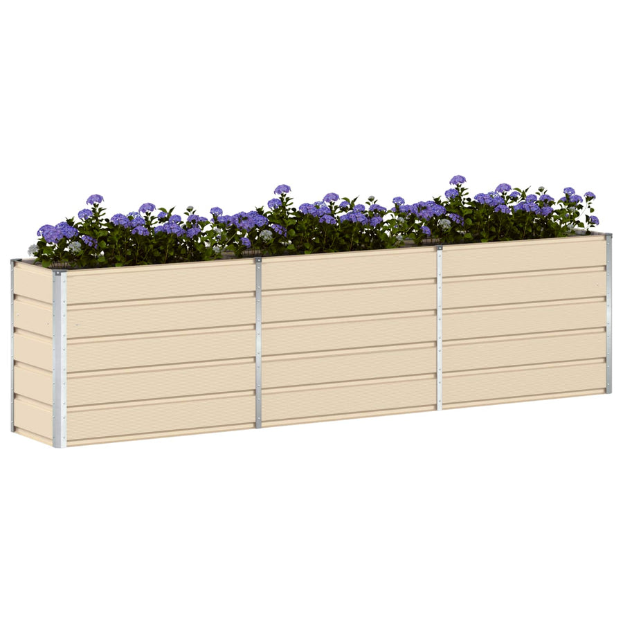 Plantenbak Ivoor 480 x 50 x 45 cm Gegalvaniseerd staal