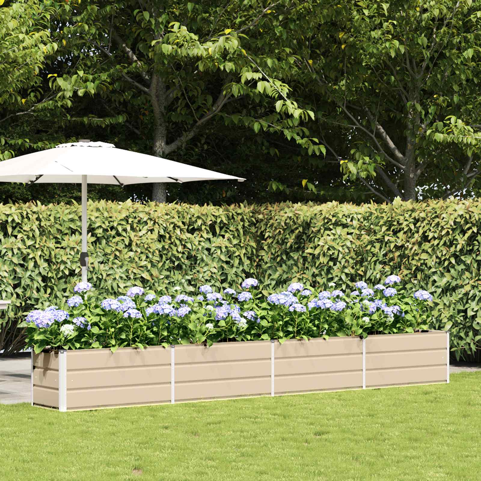 Plantenbak Ivoor 480 x 50 x 45 cm Gegalvaniseerd staal