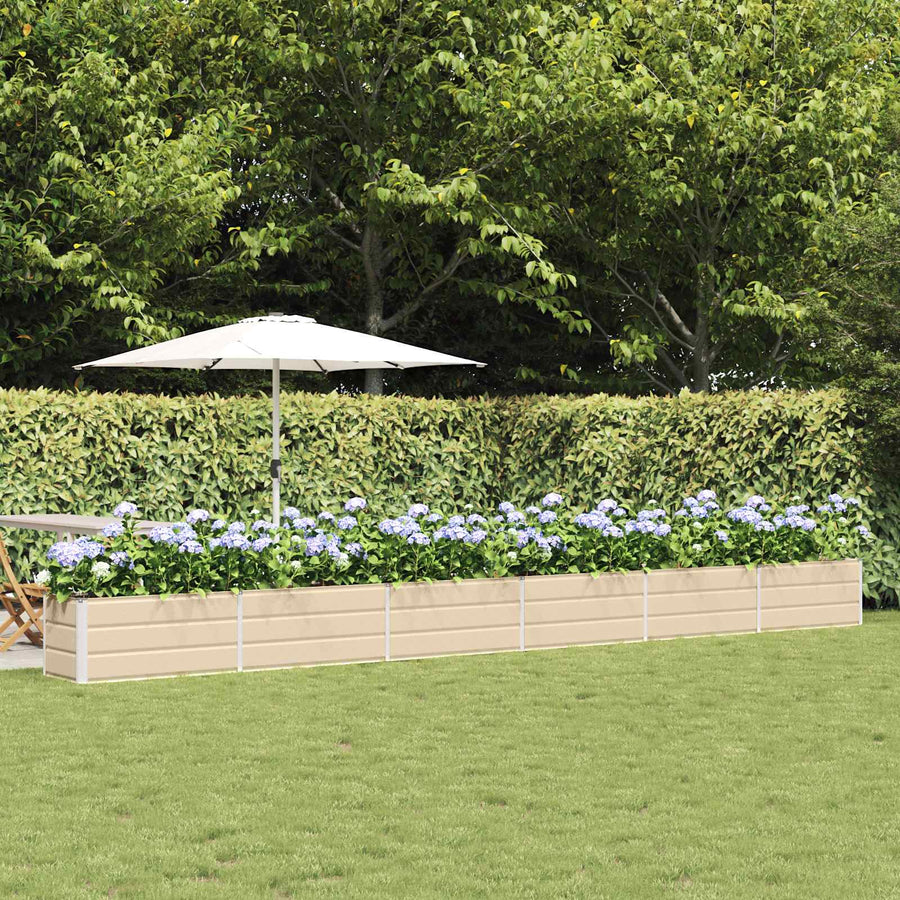 Plantenbak Ivoor 480 x 50 x 45 cm Gegalvaniseerd staal