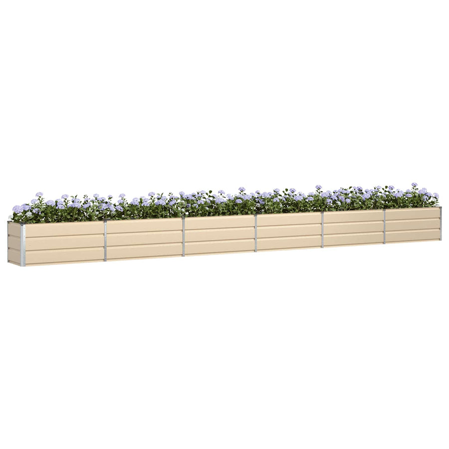 Plantenbak Ivoor 480 x 50 x 45 cm Gegalvaniseerd staal