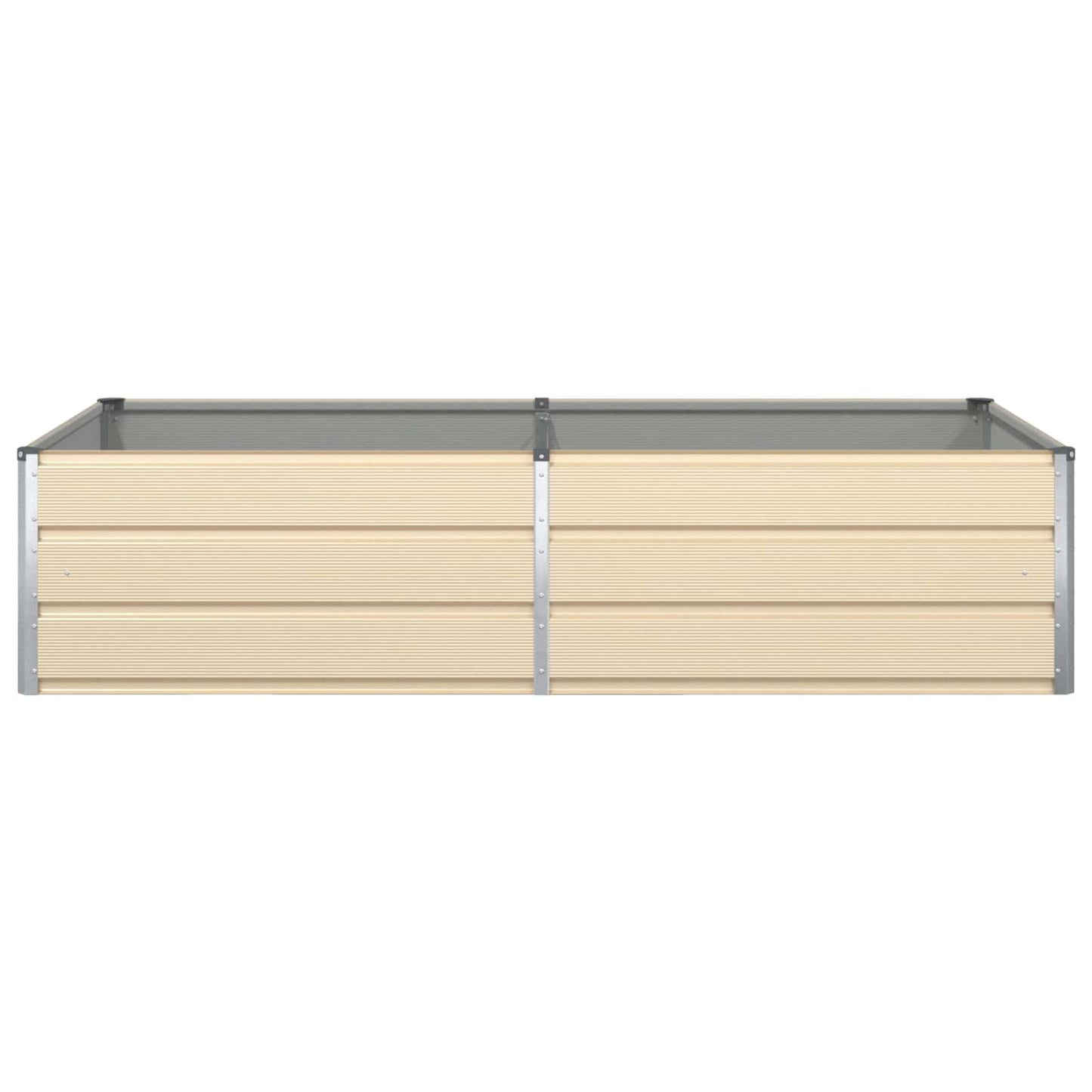 Plantenbak Ivoor 195 x 100 x 45 cm Gegalvaniseerd staal
