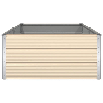 Plantenbak Ivoor 195 x 100 x 45 cm Gegalvaniseerd staal