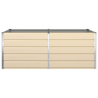 Plantenbak Ivoor 195 x 100 x 45 cm Gegalvaniseerd staal