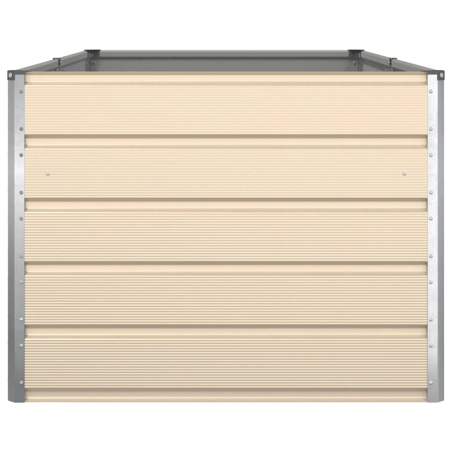 Plantenbak Ivoor 195 x 100 x 45 cm Gegalvaniseerd staal