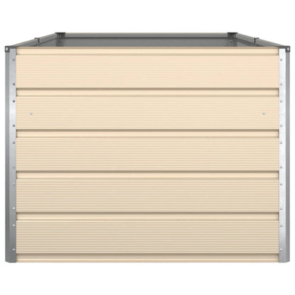 Plantenbak Ivoor 195 x 100 x 45 cm Gegalvaniseerd staal