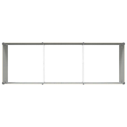 Plantenbak Ivoor 195 x 100 x 45 cm Gegalvaniseerd staal