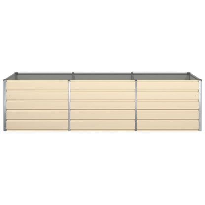 Plantenbak Ivoor 195 x 100 x 45 cm Gegalvaniseerd staal