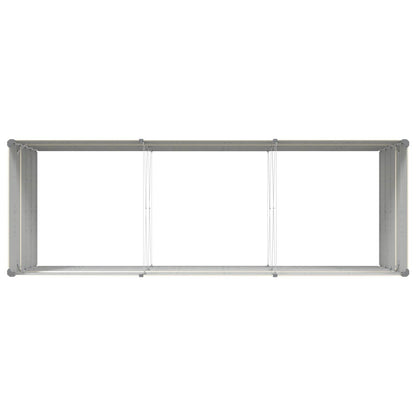 Plantenbak Ivoor 195 x 100 x 45 cm Gegalvaniseerd staal