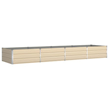 Plantenbak Ivoor 195 x 100 x 45 cm Gegalvaniseerd staal