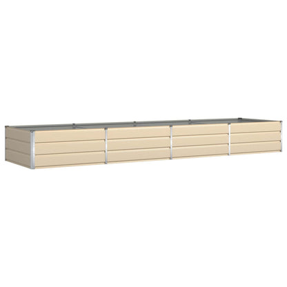 Plantenbak Ivoor 195 x 100 x 45 cm Gegalvaniseerd staal