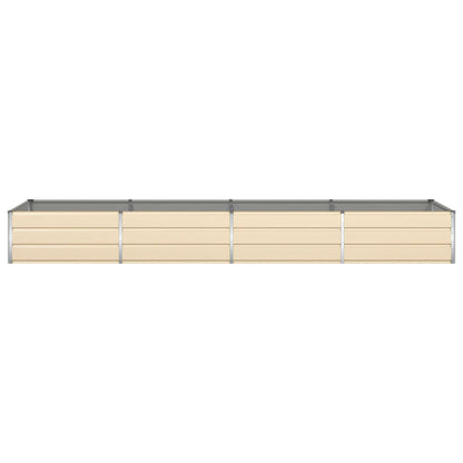 Plantenbak Ivoor 195 x 100 x 45 cm Gegalvaniseerd staal