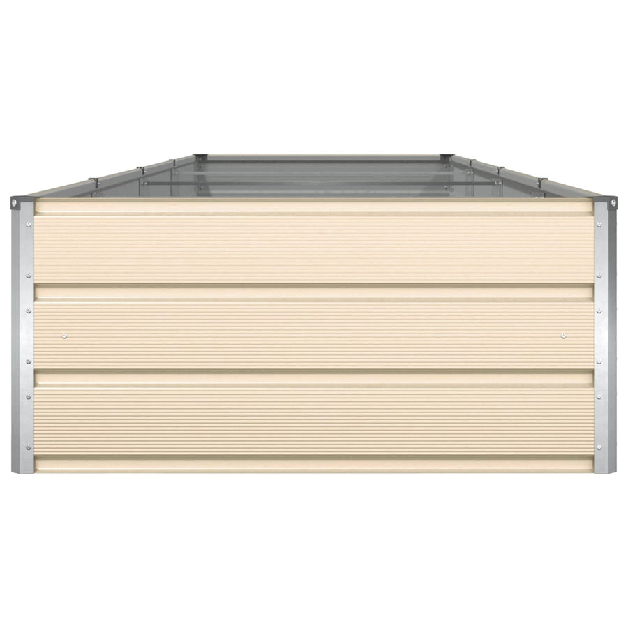 Plantenbak Ivoor 195 x 100 x 45 cm Gegalvaniseerd staal