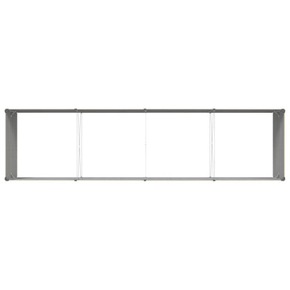 Plantenbak Ivoor 195 x 100 x 45 cm Gegalvaniseerd staal