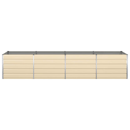 Plantenbak Ivoor 195 x 100 x 45 cm Gegalvaniseerd staal