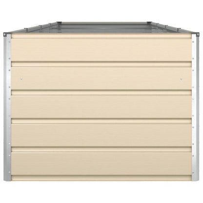 Plantenbak Ivoor 195 x 100 x 45 cm Gegalvaniseerd staal