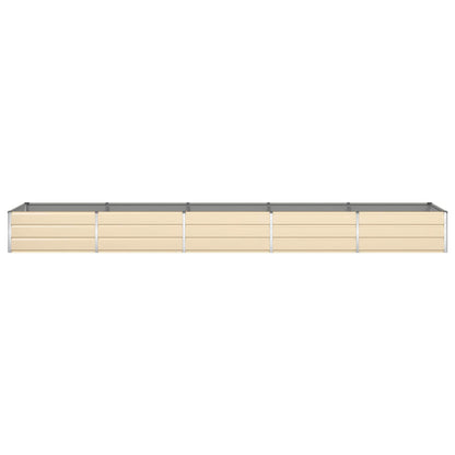 Plantenbak Ivoor 195 x 100 x 45 cm Gegalvaniseerd staal