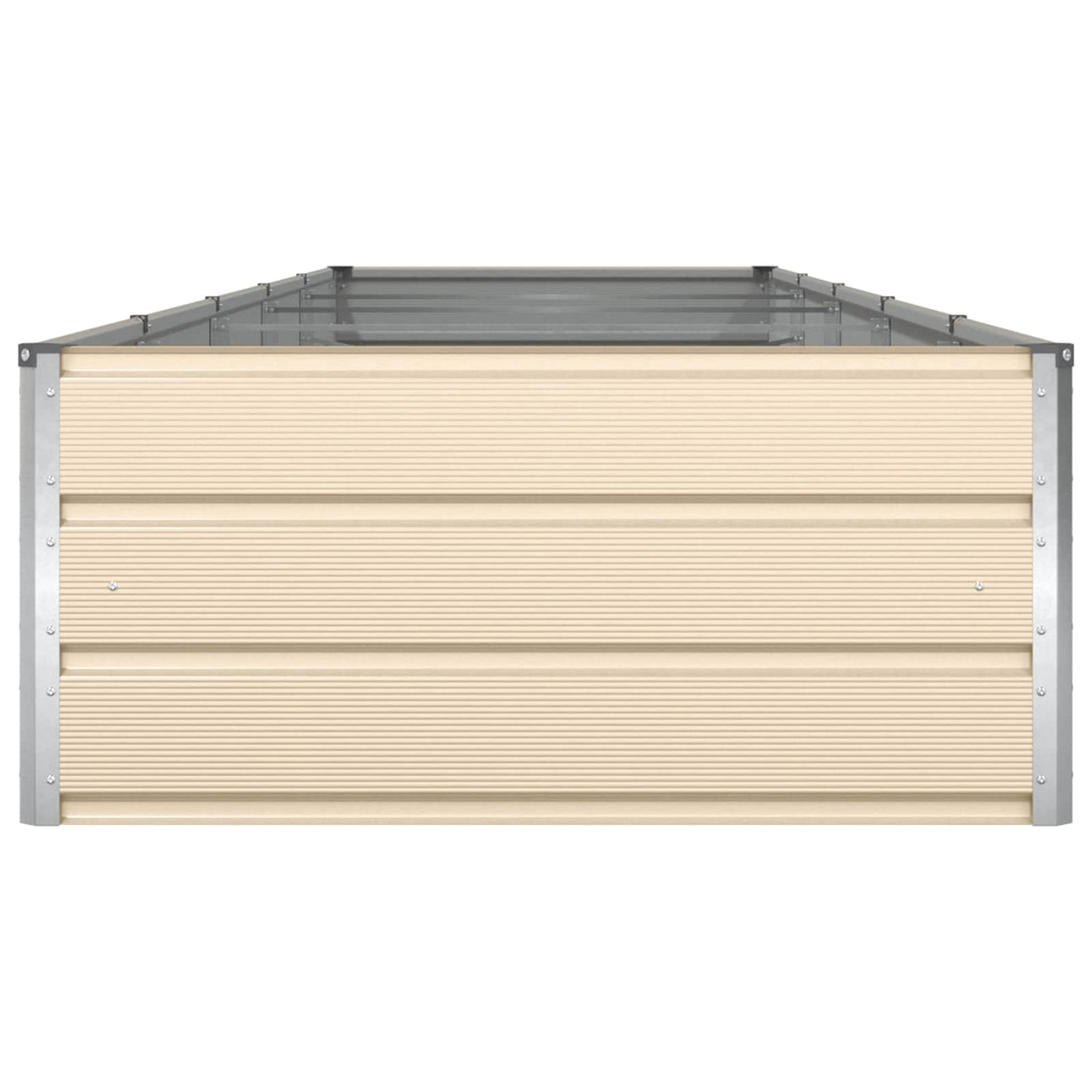 Plantenbak Ivoor 195 x 100 x 45 cm Gegalvaniseerd staal