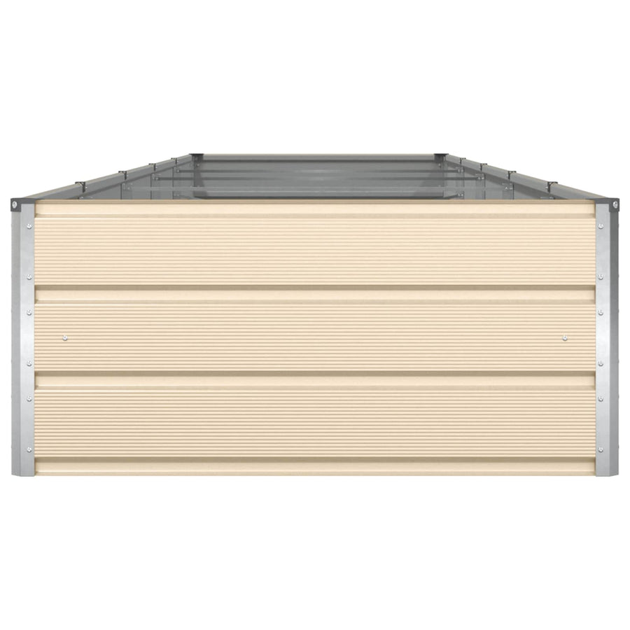 Plantenbak Ivoor 195 x 100 x 45 cm Gegalvaniseerd staal