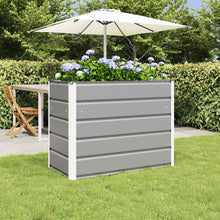 Plantenbak Lichtgrijs 480 x 50 x 45 cm Gegalvaniseerd staal
