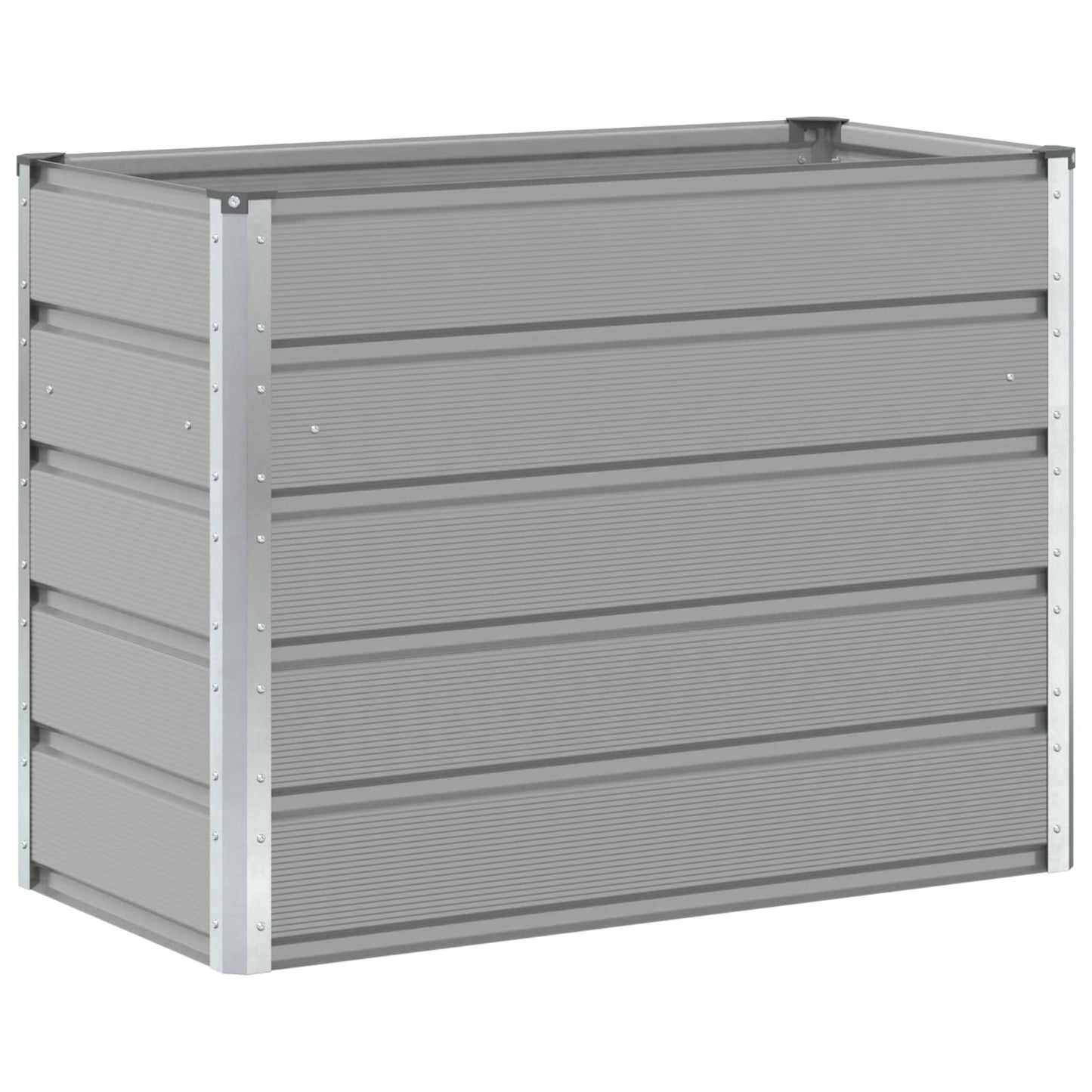 Plantenbak Lichtgrijs 480 x 50 x 45 cm Gegalvaniseerd staal