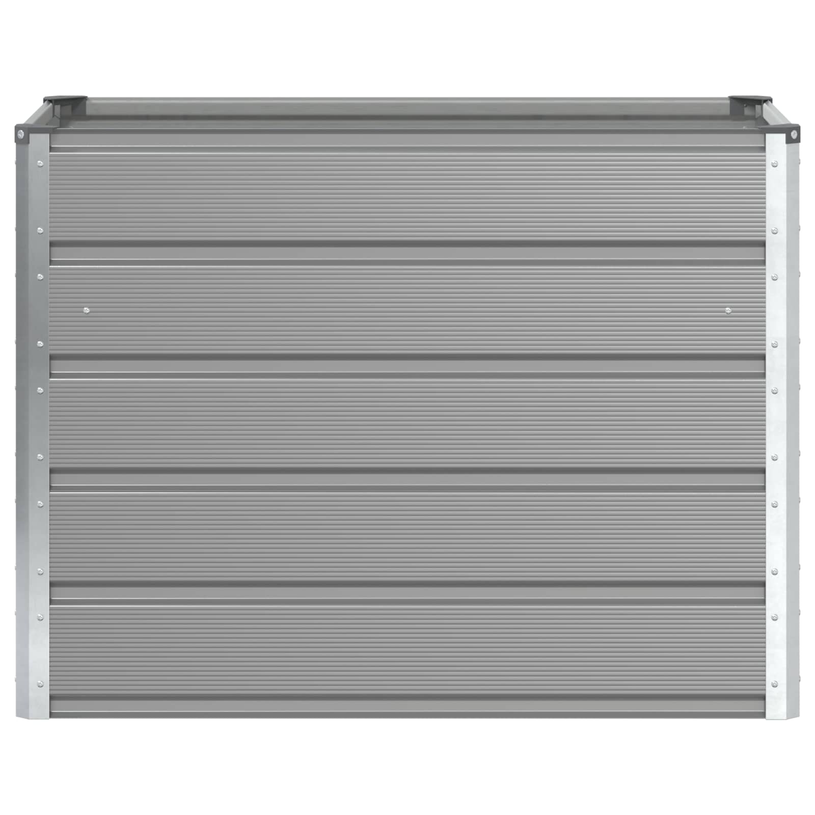 Plantenbak Lichtgrijs 480 x 50 x 45 cm Gegalvaniseerd staal