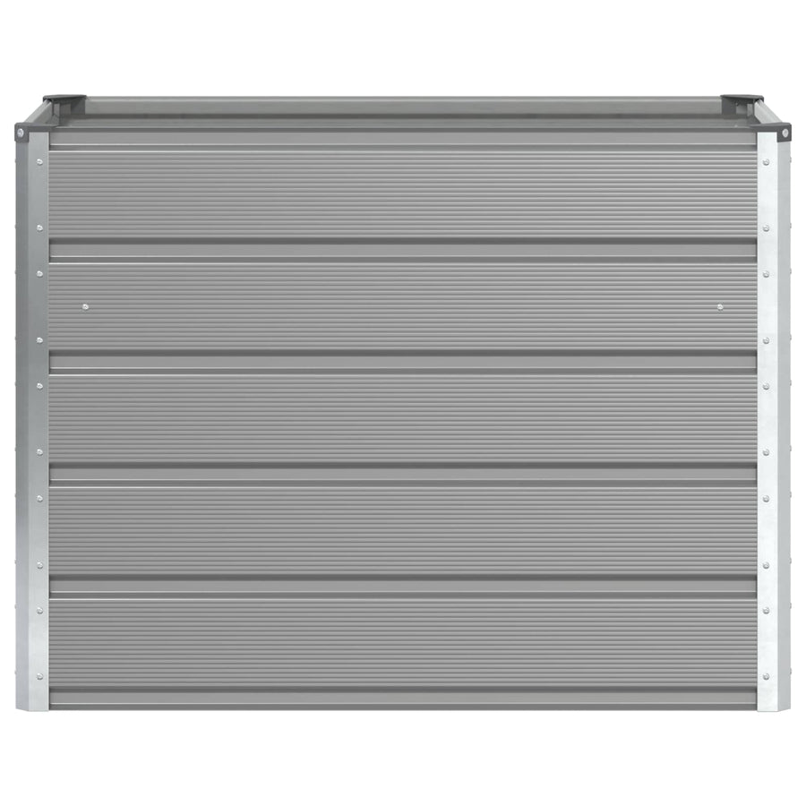 Plantenbak Lichtgrijs 480 x 50 x 45 cm Gegalvaniseerd staal