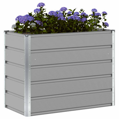 Plantenbak Lichtgrijs 480 x 50 x 45 cm Gegalvaniseerd staal