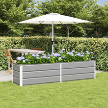 Plantenbak Lichtgrijs 480 x 50 x 45 cm Gegalvaniseerd staal
