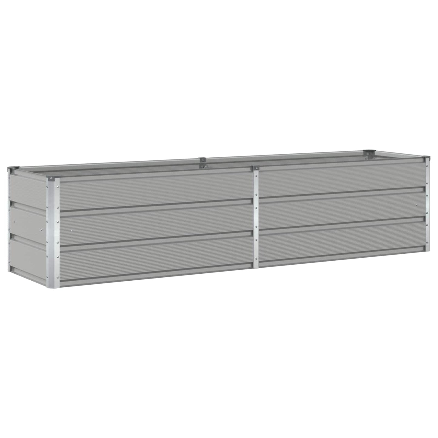 Plantenbak Lichtgrijs 480 x 50 x 45 cm Gegalvaniseerd staal