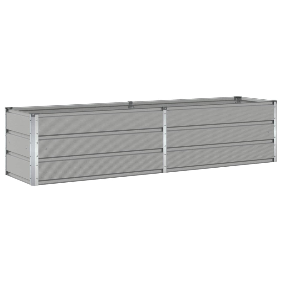 Plantenbak Lichtgrijs 480 x 50 x 45 cm Gegalvaniseerd staal